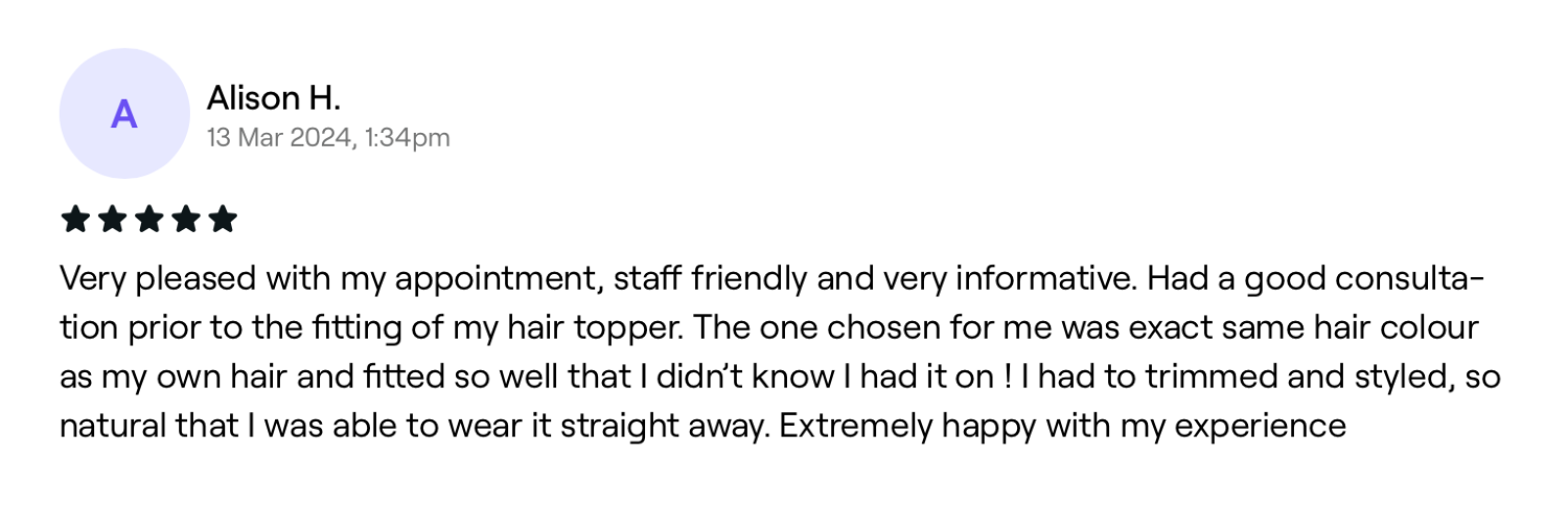 hairdresser review